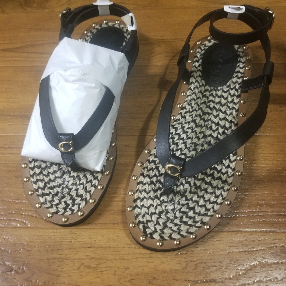 Coach sandals